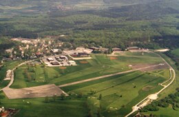 View of the Cooke Barracks Flugplatz