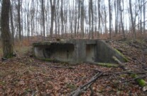 Back stairs down into the Nazi Pillbox