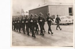 4th Quartermaster Battalion Marching at Cooke Barracks