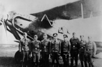 Luftwaffe brass at Fliegerhorst Kaserne during WWII