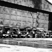 Motor Pool during WWII