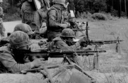 The rifle range at Cook Barracks