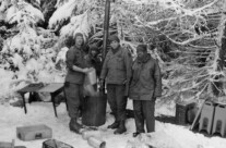 Roughing it on maneuvers at Grafenwöhr