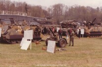 A display of American Military Hardware