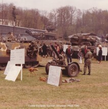 A display of American Military Hardware