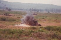 Live fire exercises up at Grafenwöhr
