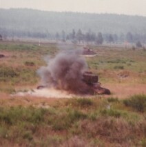 Live fire exercises up at Grafenwöhr