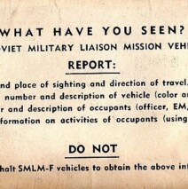 What to do if you spotted a Russian