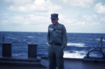 USS Upshur runs into cold rough waters